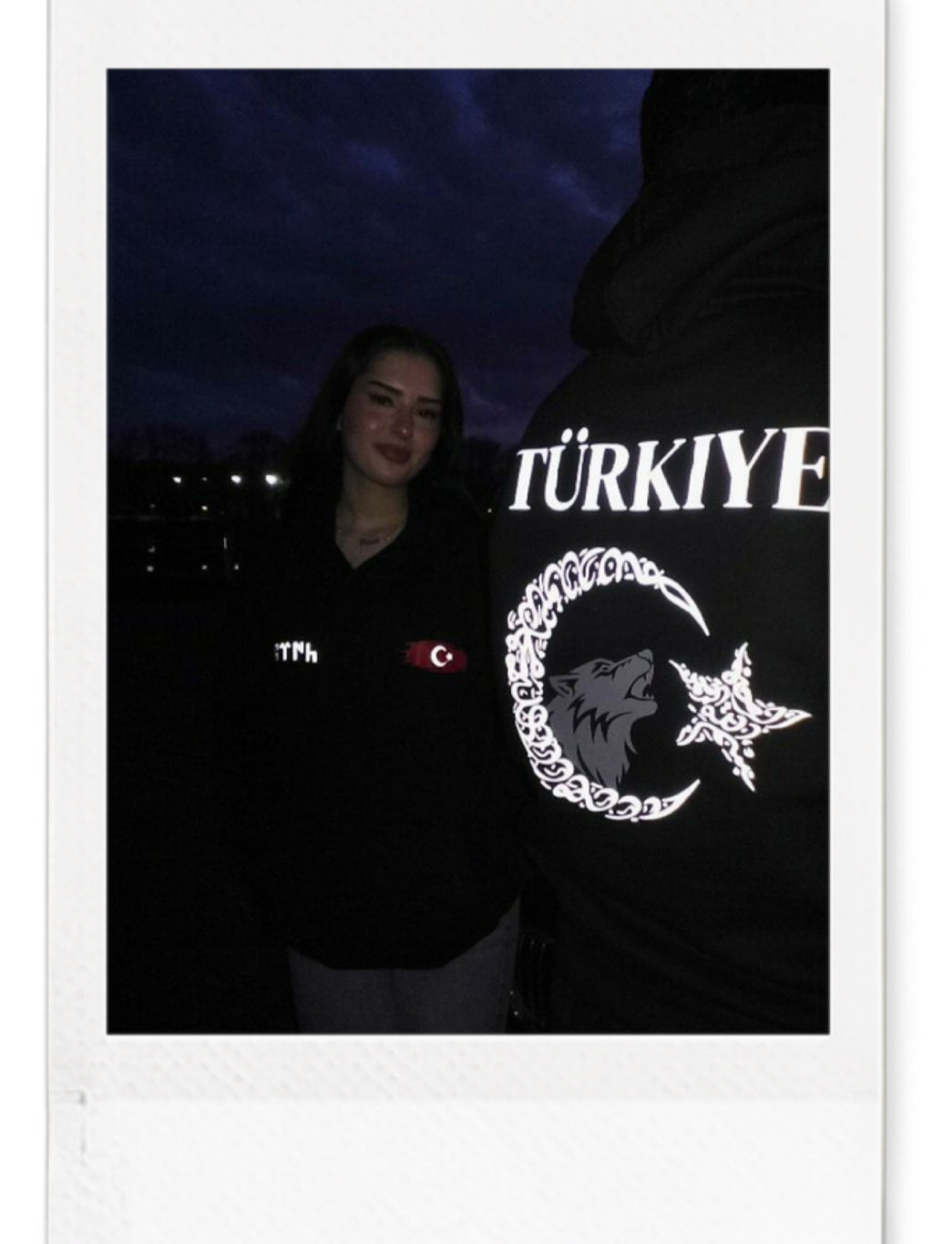 TURKIYE reflective trui (oversized)