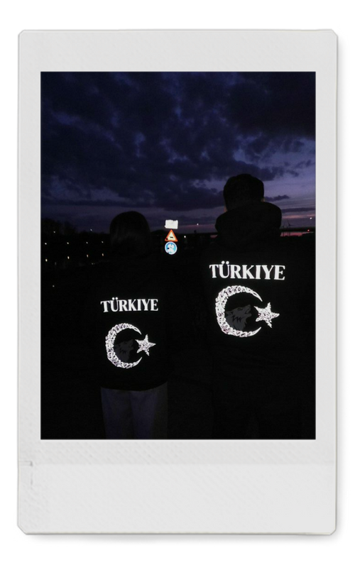 TURKIYE reflective trui