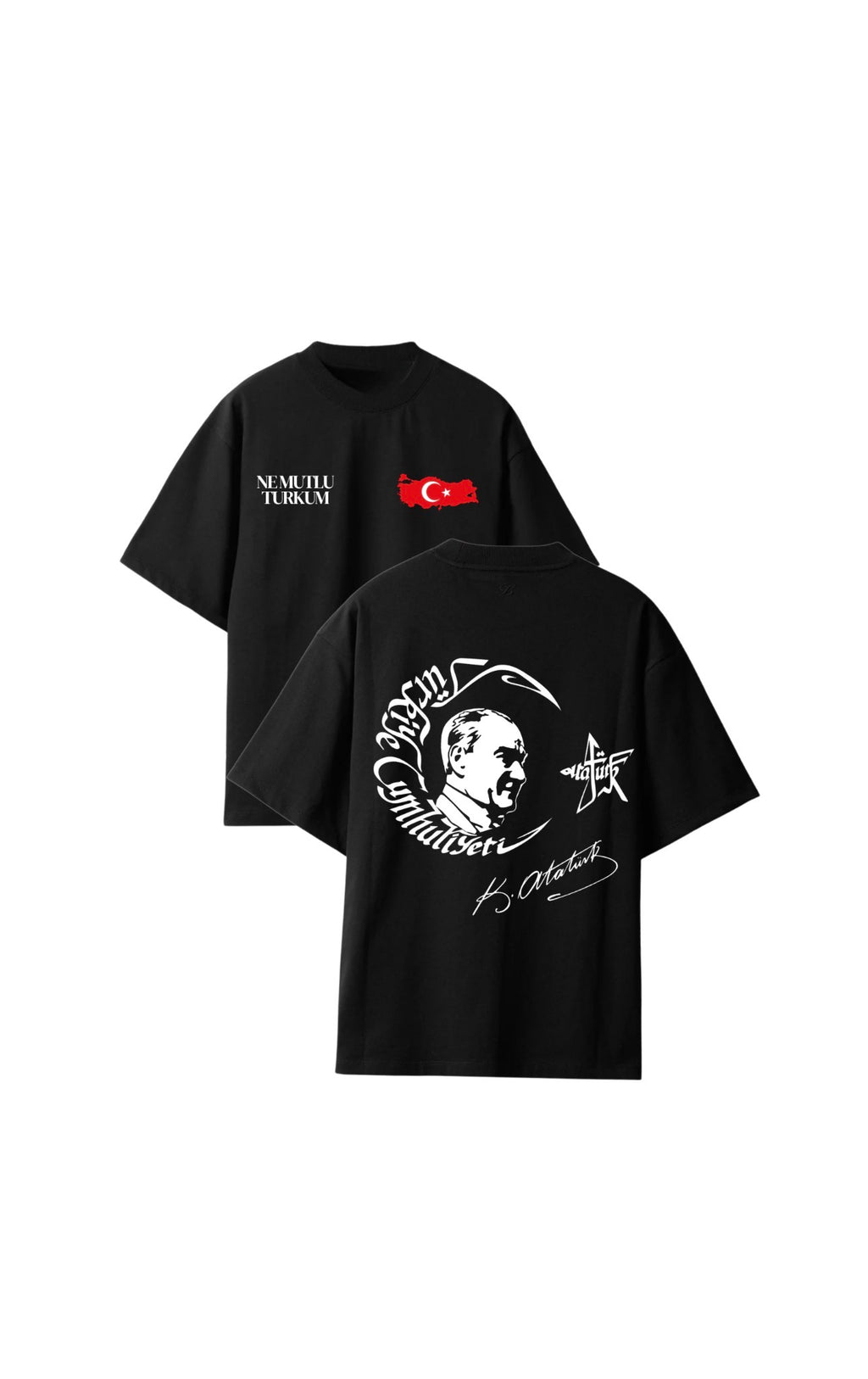 Atatürkçüyüz 4 T-shirt reflecterend