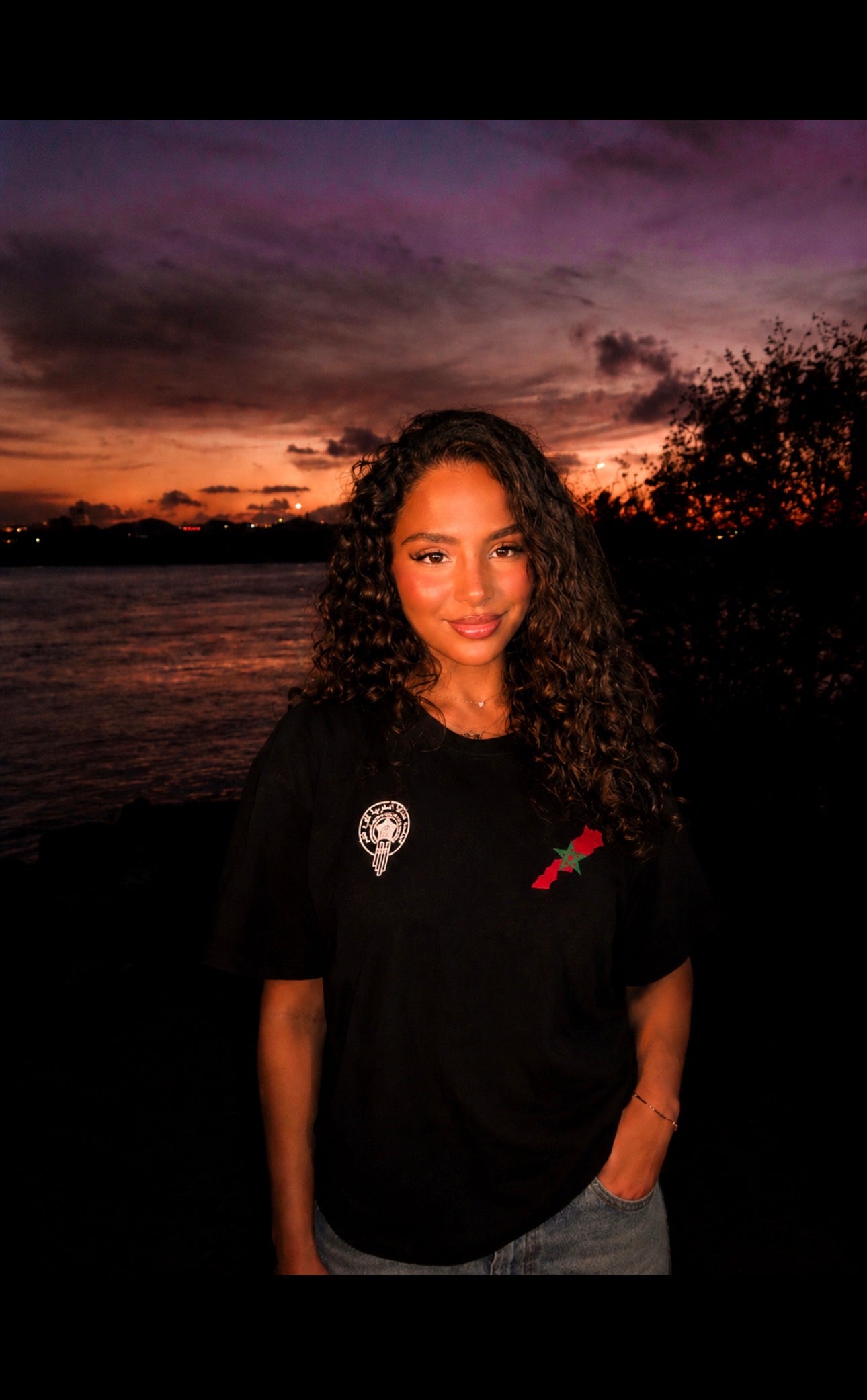 Marokko reflective T-shirt