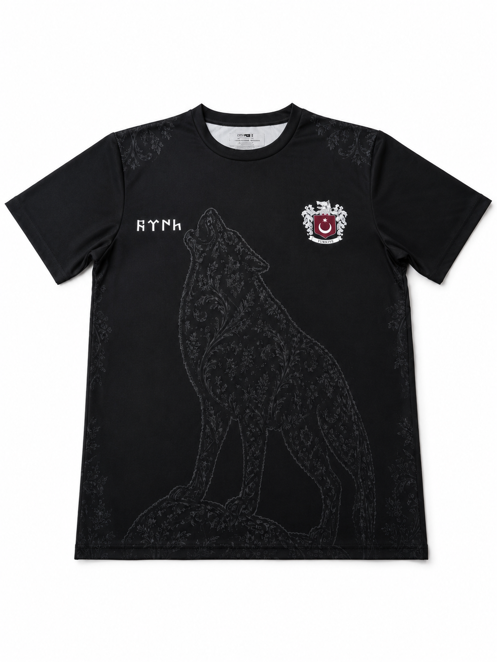 Turkije Voetbalshirt "Bozkurt" (Polyester Sportstof)