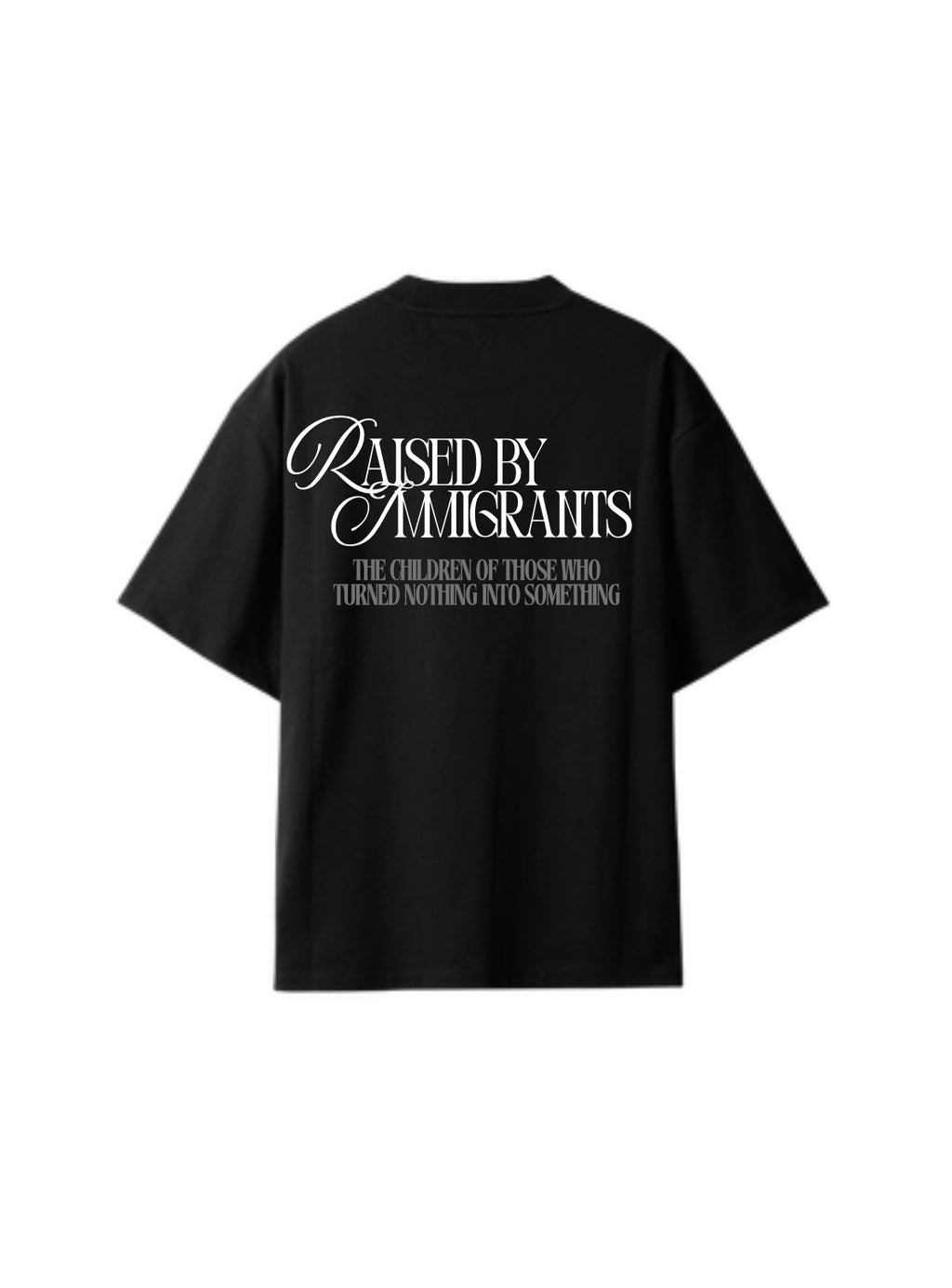 Raised By Immigrants Reflecterende T-shirt