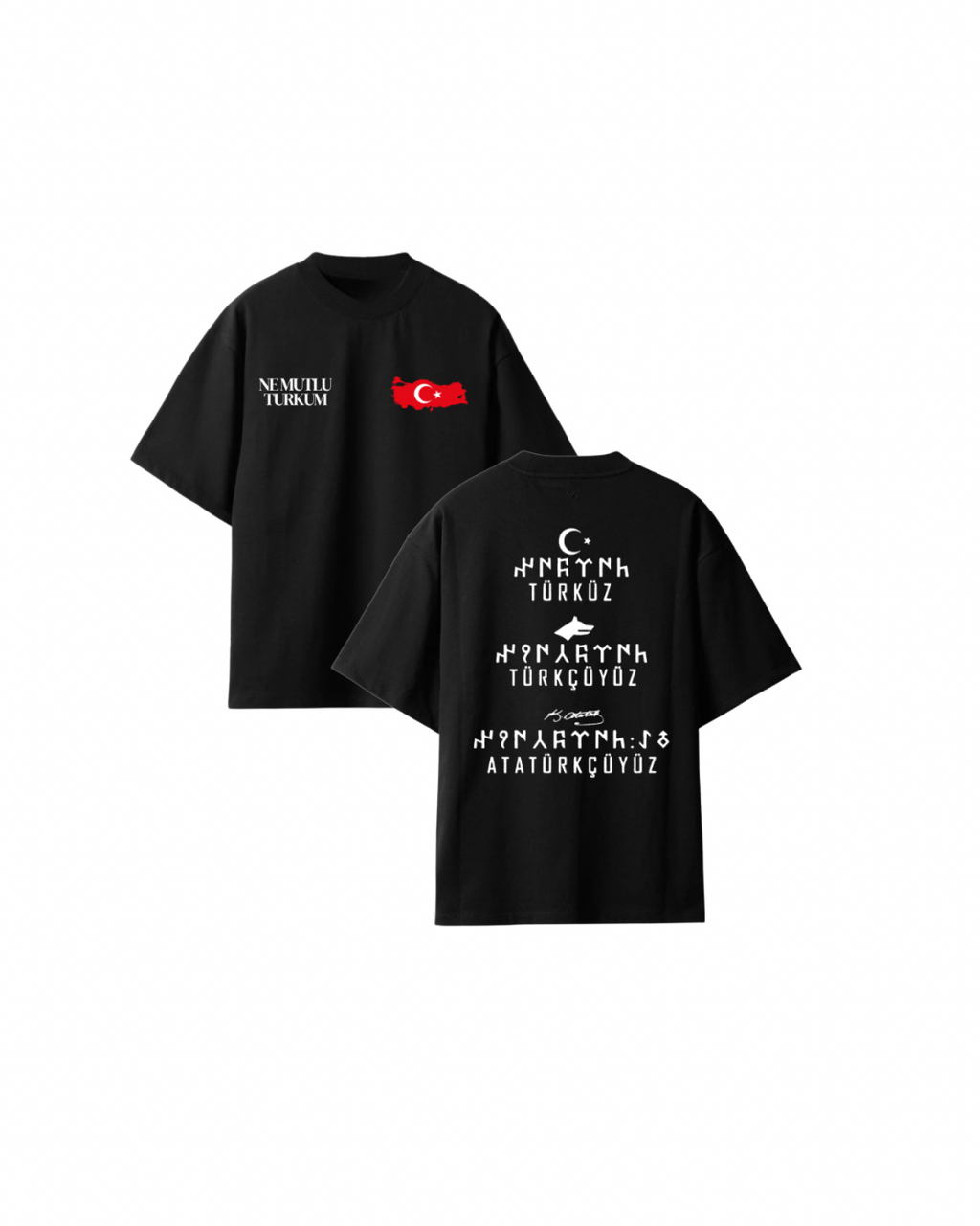 Atatürkçüyüz T-shirt Reflecterend