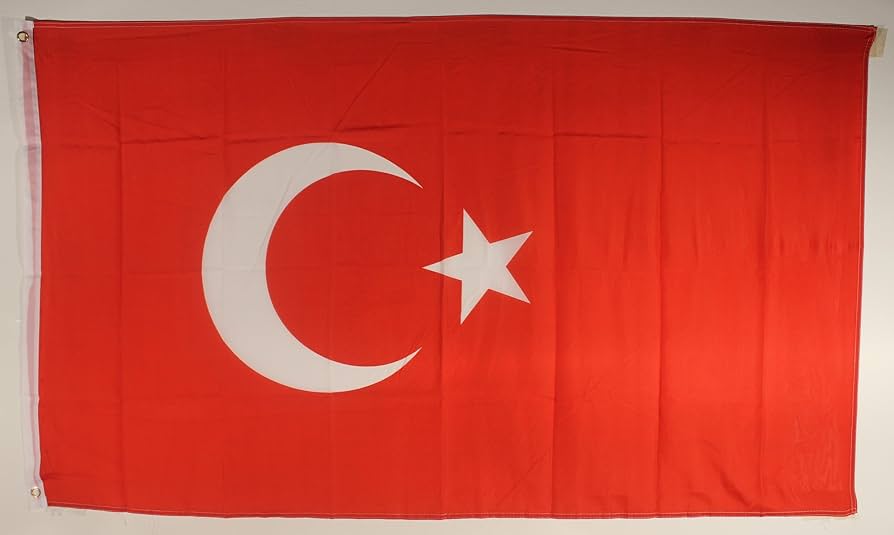 Turkiye vlag (groot)