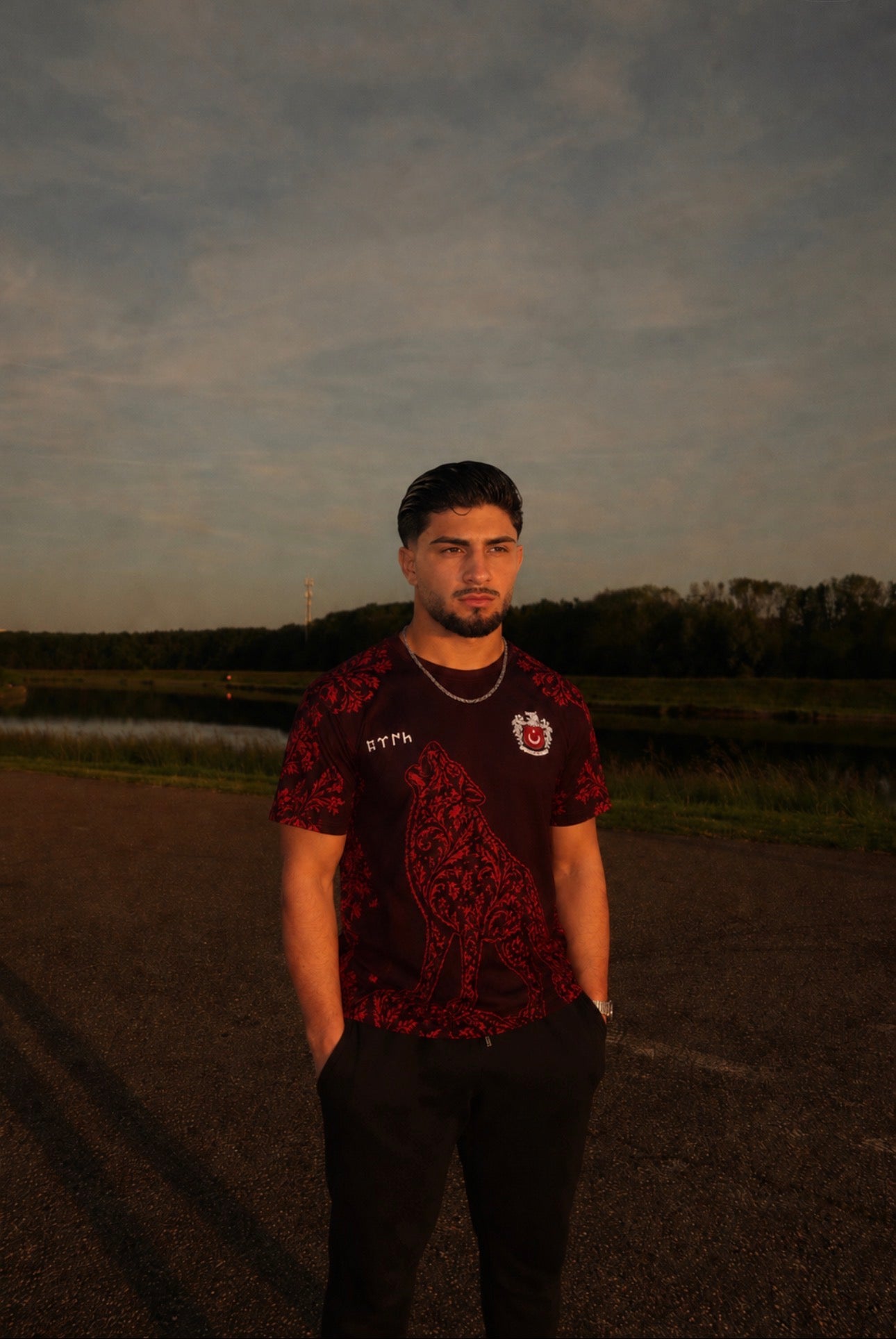 Turkije Voetbalshirt "Bozkurt" (Polyester Sportstof)