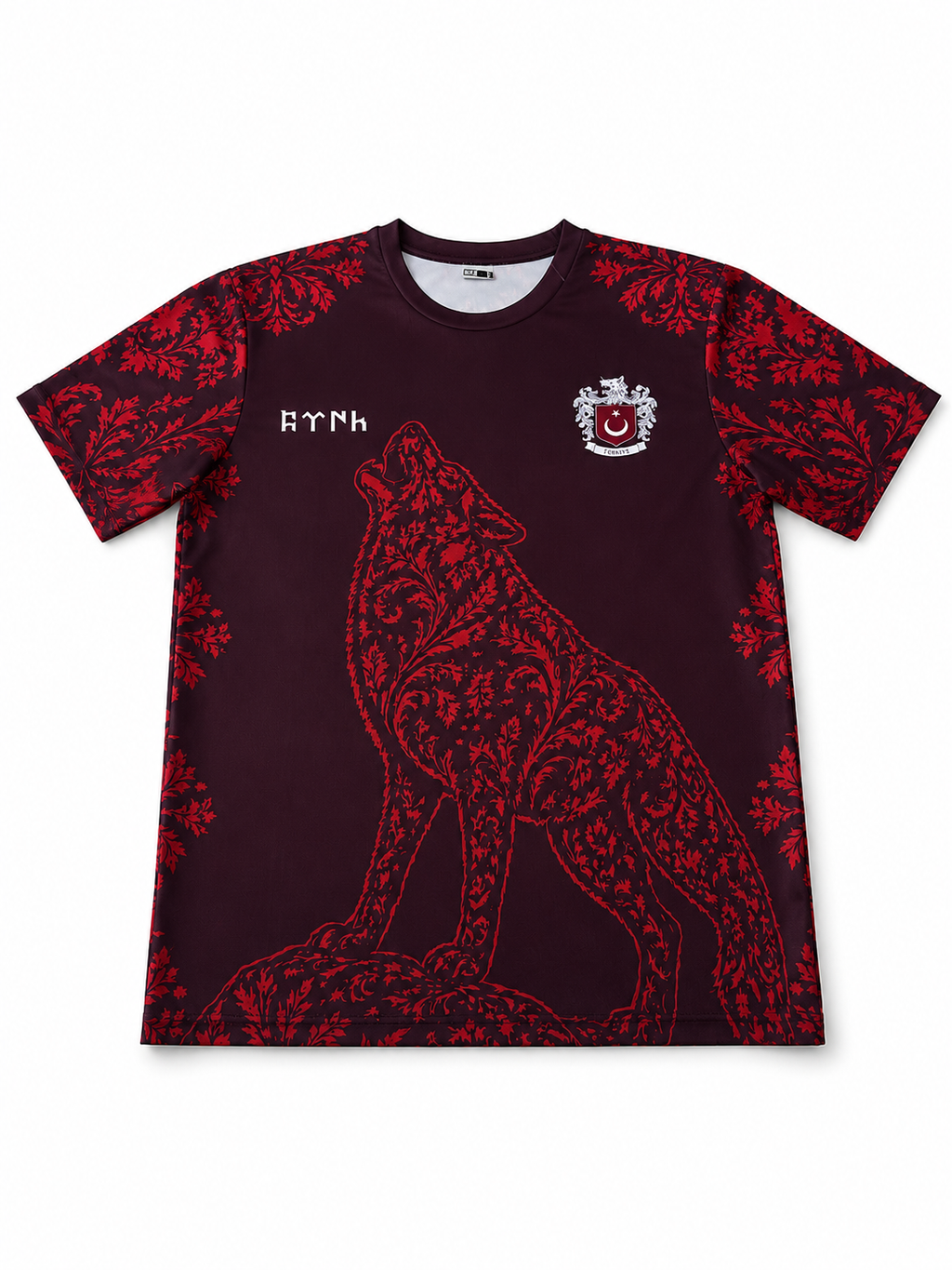 Turkije Voetbalshirt "Bozkurt" (Polyester Sportstof)