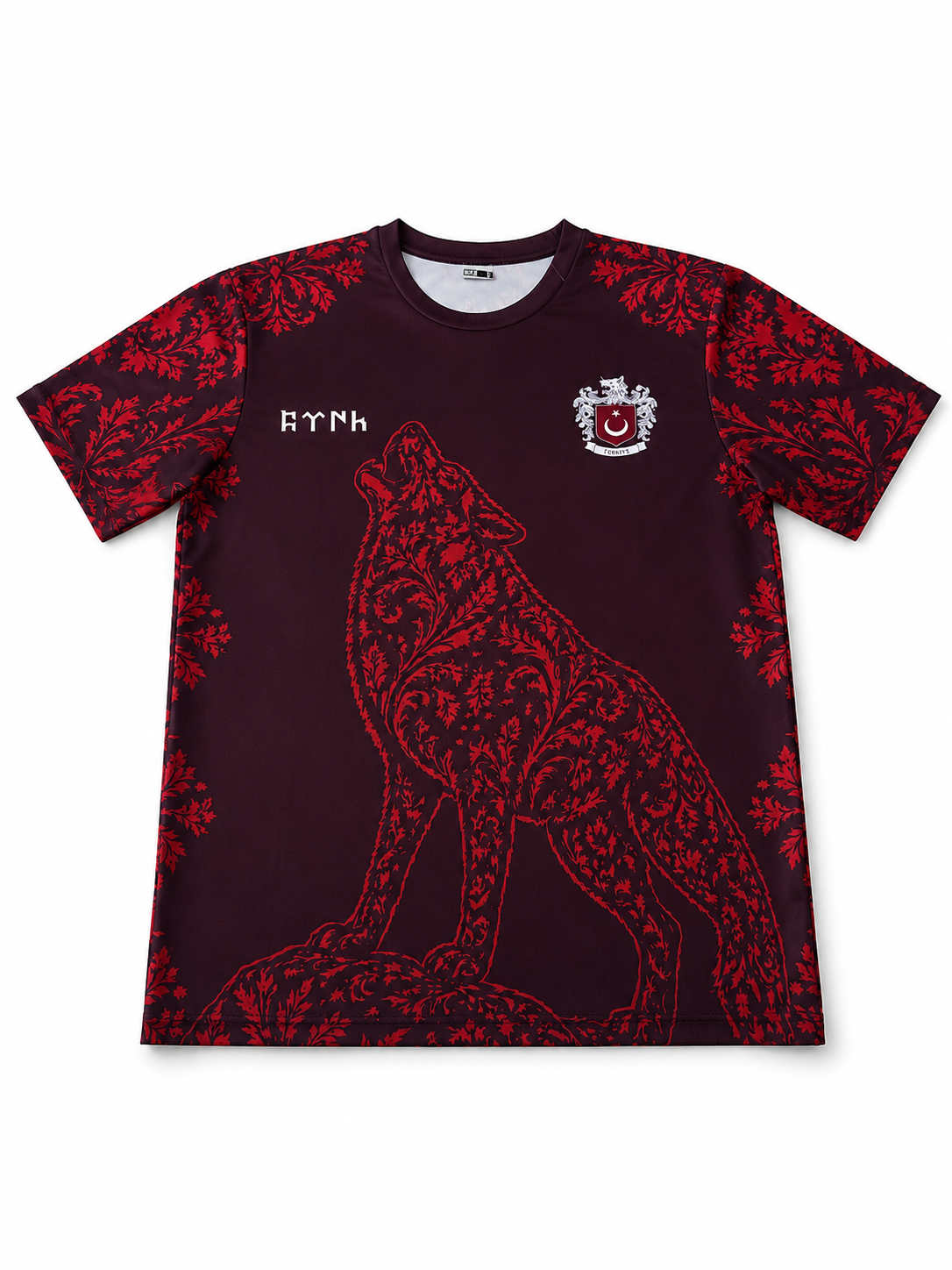 Turkije Voetbalshirt "Bozkurt" (Polyester Sportstof)