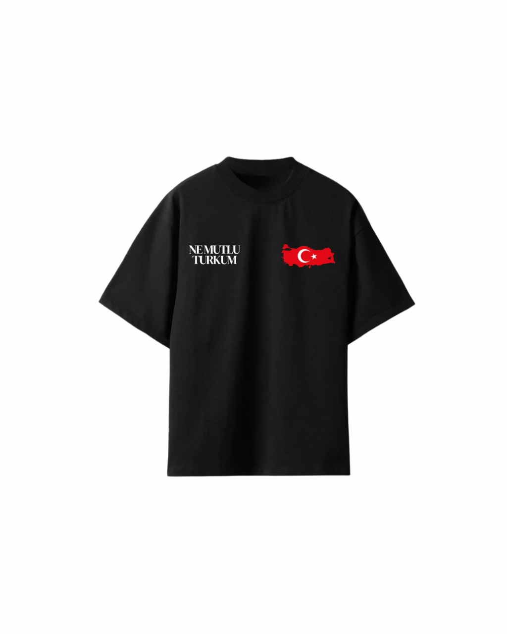 Türküz T-shirt Reflecterend (oversized)