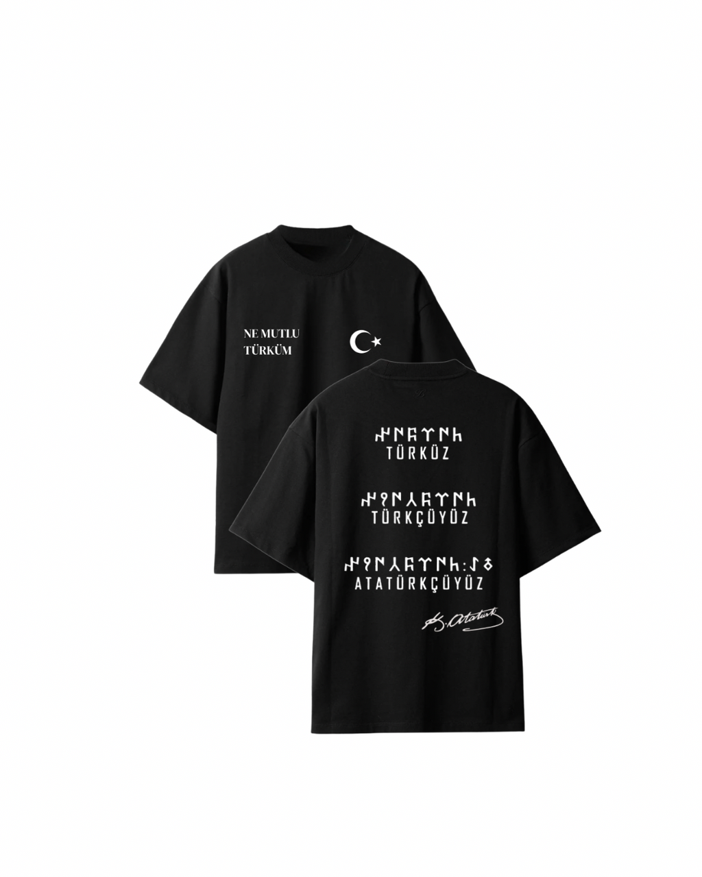 Atatürkçüyüz T-shirt Reflecterend