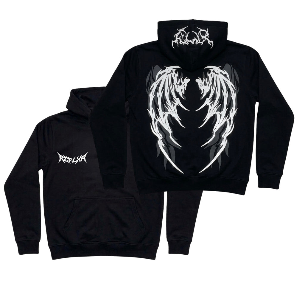 PREMIUM reflective wing hoodie (oversized)