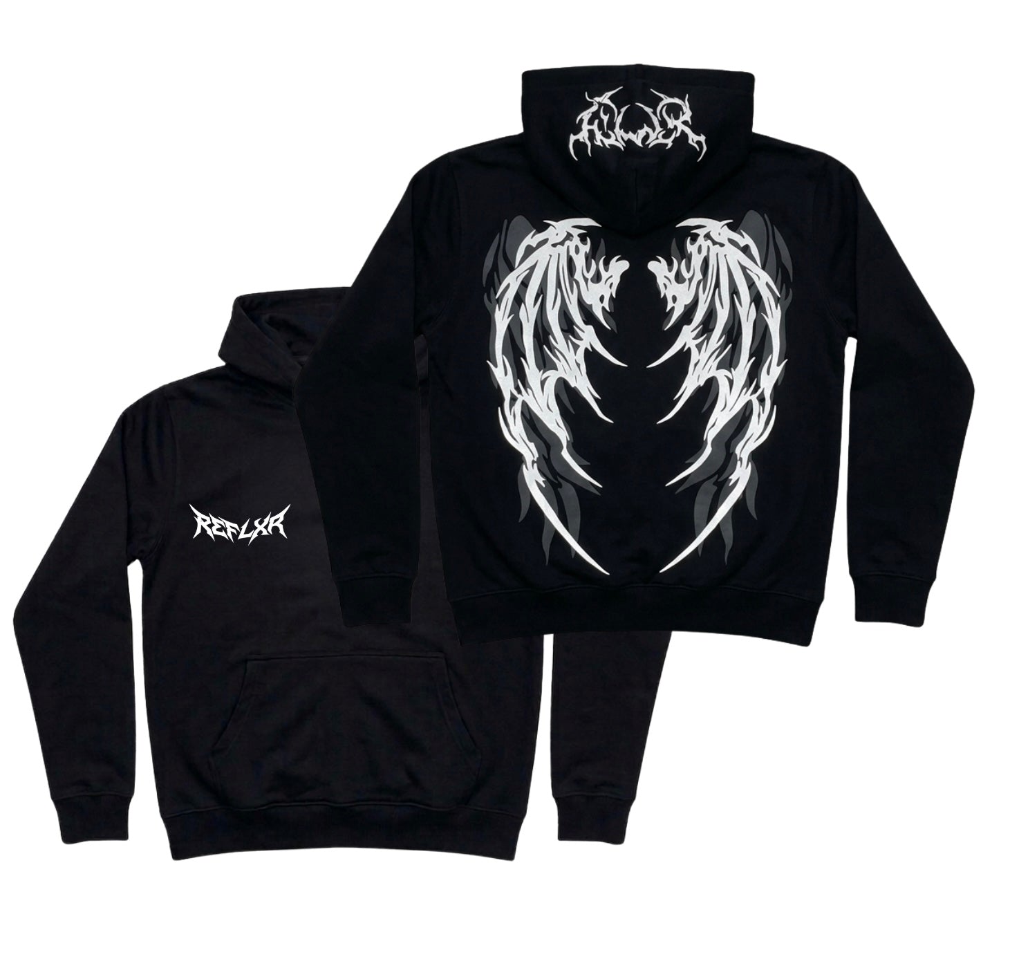 PREMIUM reflective wing hoodie