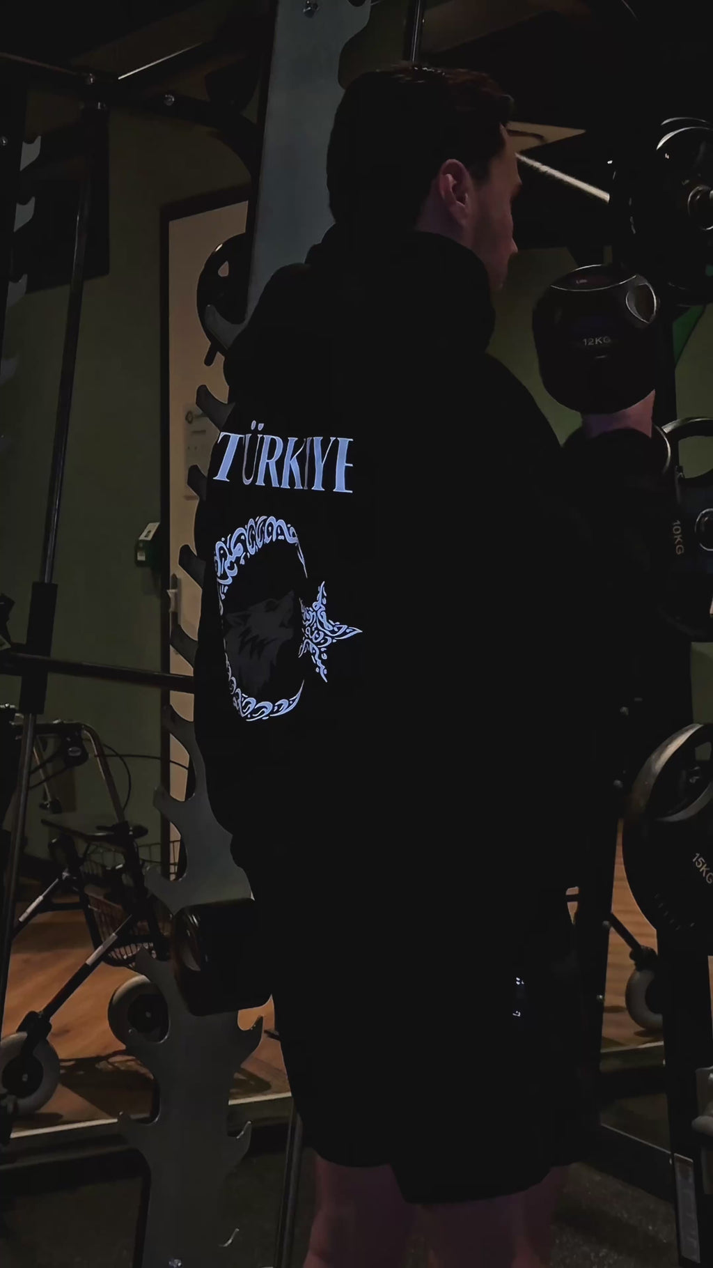 TURKIYE reflective trui (oversized)